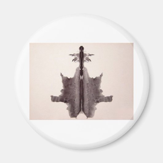 Die Rorschach-Prüffarbenplatte 6 verbirgt die Haut Magnet (Vorne)