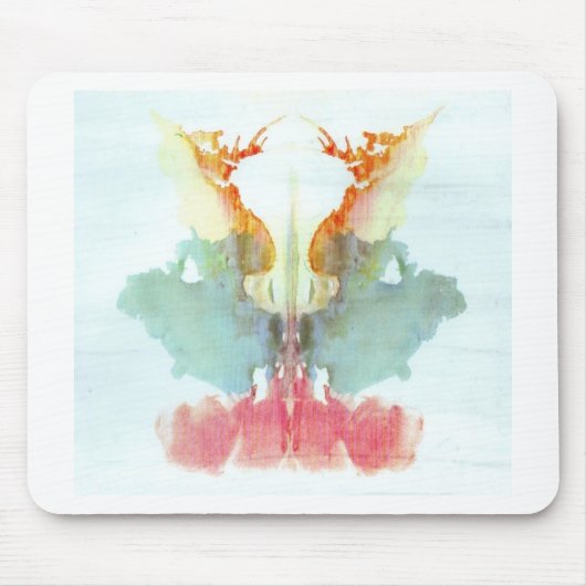 Die Rorschach Test-Tinte befleckt Menschen der Mousepad (Vorne)