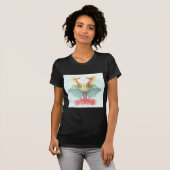 Die Rorschach Test-Tinte befleckt Menschen der T-Shirt (Vorne ganz)
