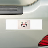 Die Rorschach Test-Tinte befleckt Platte 3 zwei Autoaufkleber (Auf Auto)