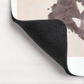 Die Rorschach Test-Tinte befleckt Schläger der Mousepad (Ecke)