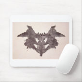 Die Rorschach Test-Tinte befleckt Schläger der Mousepad (Mit Mouse)
