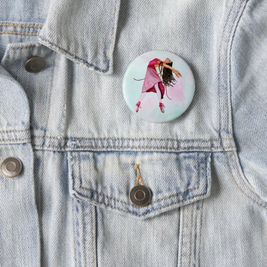 Die rosa Ballerina Button (Beispiel)