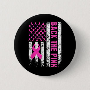 Die rosa Brustkrebserklärungsmarke "Kinderkind Wom Button