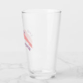 Die rosa Dolphin gerettet Glas (Links)