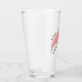 Die rosa Dolphin gerettet Glas (Rechts)
