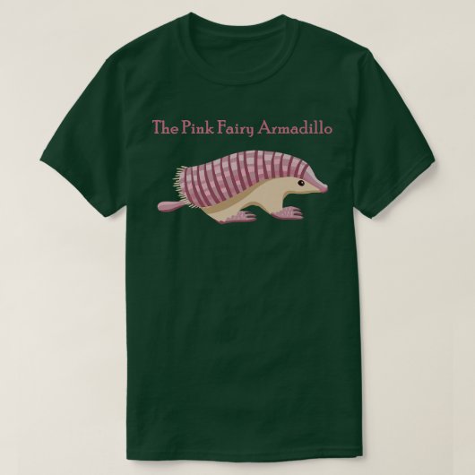 Die rosa Fairy ArmadilloT-Shirt T-Shirt (Design vorne)