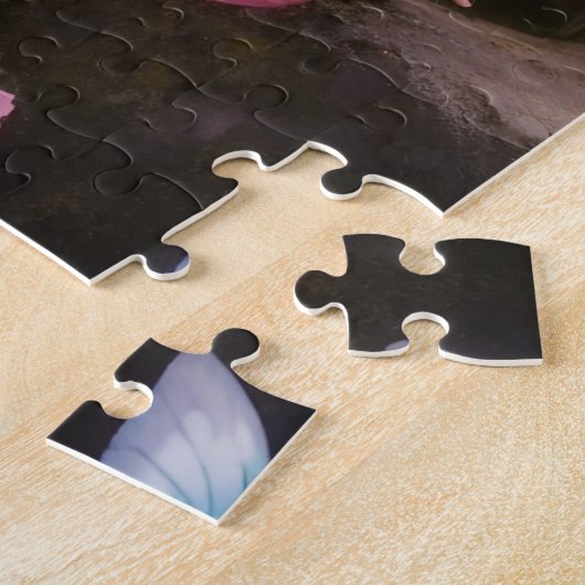 Die rosa Fee | Fantasy Digital Art Puzzle (Seite)