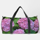 Die rosa Hortensia-Hydrangea-Blume Duffle Bag (Rückseite)