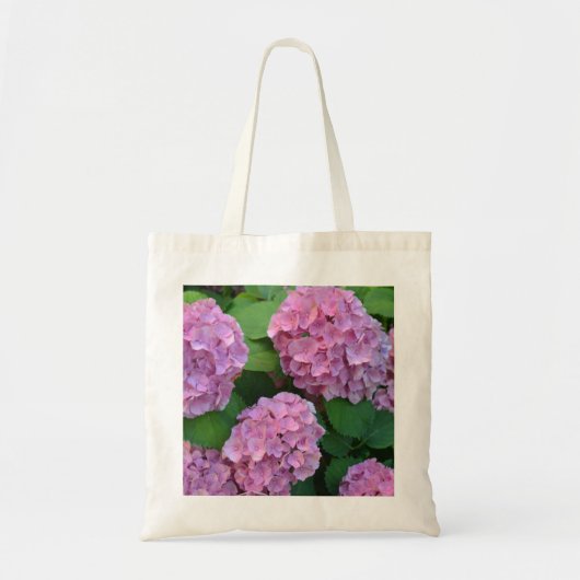 Die rosa Hortensie Hydrangea Tragetasche (Vorne)