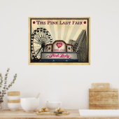 Die rosa Lady® Fair Poster (Küche)