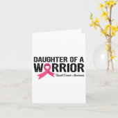 Die rosa Multibbon-Tochter eines Brustkrebses eine Karte (Gelbe Blume)