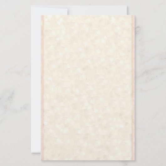 Die rosa Schleife Briefpapier (Rückseite)