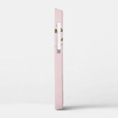 Die rosa Schleife mit Efeu Case-Mate iPhone Hülle (Rückseite / Links)