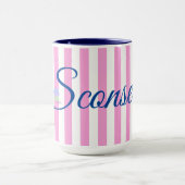 Die rosa Sconset-Tasse Tasse (Zentrum)