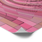 Die rosa Stadt... Poster (Ecke)