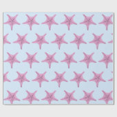 Die rosa Sternenflotte Geschenkpapier (Flach)