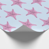 Die rosa Sternenflotte Geschenkpapier (Ecke)