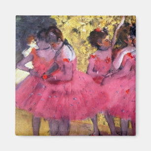Die rosa Tänzerinnen, vor der Balletvorstellung vo Magnet