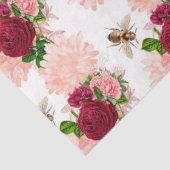 Die rosa und goldene Bienenreihe - Design 13 Seidenpapier (Detail)