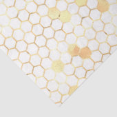Die rosa und goldene Bienenreihe - Design 6 Seidenpapier (Detail)