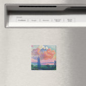 Die rosa Wolke, Gemälde von Henri-Edmond Cross Magnet (In Situ (Geschirrspüler))