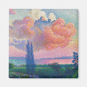 Die rosa Wolke, Gemälde von Henri-Edmond Cross Magnet