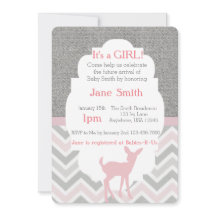 Die rosa Zickzack Baby-Rotwild u. die