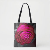 Die rosafarbene Kamelie Tasche (Vorderseite)