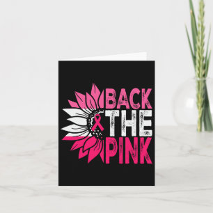 Die rosafarbene schwarze Flagge - Brustkrebs A Karte