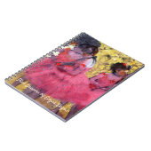 Die rosafarbenen Tänzer vor dem Ballett von Edgar Notizblock (Linke Seite)