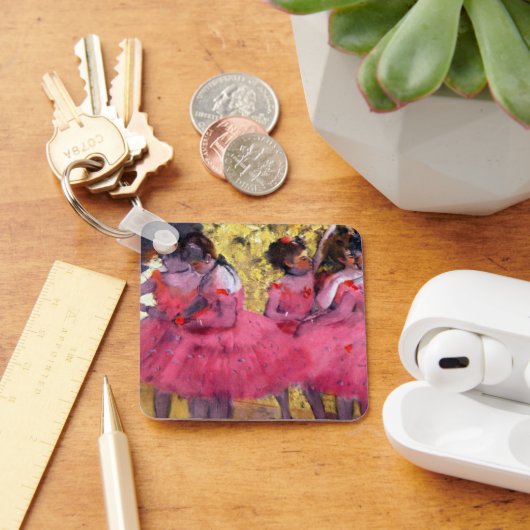 Die rosafarbenen Tänzer vor dem Ballett von Edgar Schlüsselanhänger (Schreibtisch)