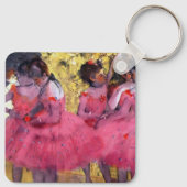 Die rosafarbenen Tänzer vor dem Ballett von Edgar Schlüsselanhänger (Rückseite)