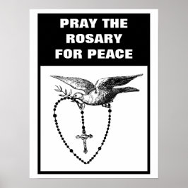 DIE ROSARY FÜR FRIEDEN POSTER