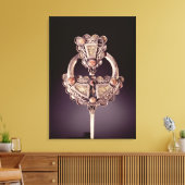 Die Roscrea Brooch von Roscrea Leinwanddruck (Insitu (Wohnzimmer))