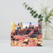 Die Rose der Heliogabalus Postkarte (Stehend Vorderseite)