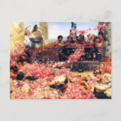 Die Rose der Heliogabalus Postkarte (Vorderseite)