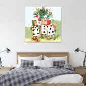 Die Rose der Königin des Herzens im Wunderland mal Leinwanddruck (Insitu (Schlafzimmer))