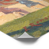 Die Rose des Palais, Paris Poster (Ecke)