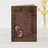 Die Rose-Fehlerkarte Karte (Gelbe Blume)