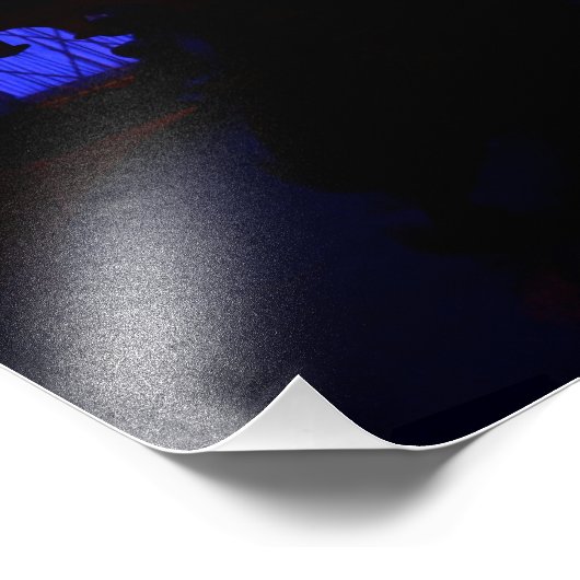 Die Rose Fotodruck (Ecke)