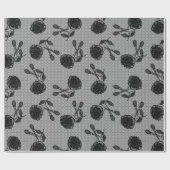 Die Rose Gothic Lace Wrapping Papier schneiden Geschenkpapier (Flach)
