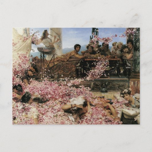 Die Rose Heliogabalus, 1888 Postkarte (Vorderseite)