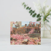 Die Rose Heliogabalus von Sir Lawrence Alma-Tad Postkarte (Stehend Vorderseite)