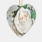 Die Rose_ Keramikornament (Links)