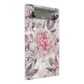 Die Rose Mini Klemmbrett (Schrägansicht)