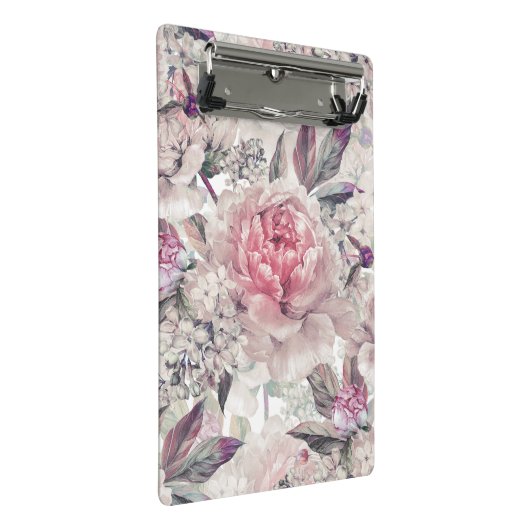 Die Rose Mini Klemmbrett (Schrägansicht)