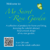 Die Rose "Pastell" - Uhr