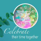 Die Rose "Pastell" - Uhr