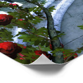 Die Rose Poster (Ecke)